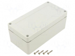 Enclosure: multipurpose | X: 80mm | Y: 160mm | Z: 60mm | ZP | ABS | IP67