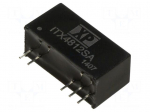Converter: DC/DC | 6W | Uin: 36&divide;75VDC | Uout: 12VDC | Iout: 500mA | SIP8