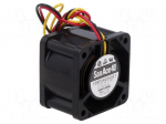 Fan: DC | axial | 5VDC | 40x40x28mm | 19.2m3/h | 37dBA | ball | 8700rpm