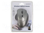 Mouse | black,grey | USB A | wireless,optical | DPI change button