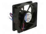 Fan: DC | 80x80x25.4mm | axial | 24VDC | 55m3/h | ball | 2600rpm