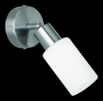 Trio Mars spotlight 1-pc E14 brushed steel gaismeklis R80011007 4017807224054