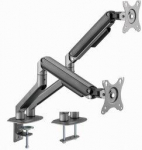 Gembird MA-DA2-05 Desk Mounted Adjustable Monitor Double Arm