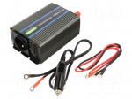 Converter: DC/AC | 300W | Uout: 230VAC | 12VDC | 106x180x55mm | 90%