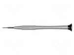 Screwdriver: precision | slot | 0.6x0.15mm | Blade length: 14mm