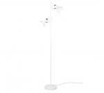 Trio-Lighting Roxie  E14 matt white/chrome stāvlampa