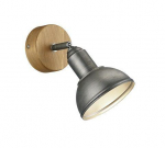 Trio Delhi spotlight 1-pc E14 antique steel gaismeklis 803400167 4017807430196