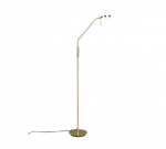 Trio Monza LED stāvlampa matt brass  423310108 4017807506105