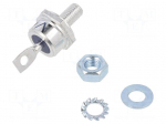 Diode: rectifying | 1.2kV | 40A | anode to stud | DO203AB,DO5 | M6x1