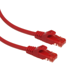 LAN andmesidev&otilde;rgud // Patch kaablid // MCTV-303 R 47279 Przew&oacute;d kabel patchcord UTP cat6 wtyk-wtyk 3m czerwony