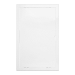 Uued tooted // Drzwiczki rewizyjne 25/40, ABS, kolor biały