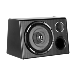 Auto- ja mootorrattatooted, elektroonika, navigatsioon, CB raadio // Car speakers, grills, boxes // Subwoofer aktywny PY250QA