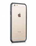 Back panel cover Hoco  iPhone 6  Moving Shock-proof Silicon Bumper HI-T028 Gray