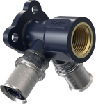 Tee elbow 16x&frac12;"x16 F, PPSU, K5, Wavin