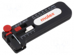 Stripping tool | 0.25&divide;0.8mm | Wire: round