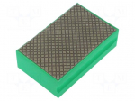Sponge | 90x55mm | Granularity: 60 | green