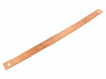Braids | earthing tape | W: 35mm | 70mm2 | &Oslash;1: 13mm | &Oslash;2: 13mm | 290A | ST