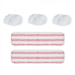 Vacuum cleaner accessory Polti  Vaporetto Kit of 2 Cloths and 3 Sockettes PAEU0324 Suitable for  Vaporetto models: Pro, Classic, Forever Exclusive, Evolution, Edition and Vaporetto 2085 series