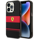 Back panel cover Ferrari  Ferrari FEHMP14XUCOK iPhone 14 Pro Max 6.7" black/black hardcase IMD Combi Magsafe
