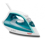 Iron TEFAL  Steam Iron FV1710 Steam Iron, 1800 W, Water tank capacity 200 ml, Continuous steam 24 g/min, Steam boost performance 80 g/min, White/Green