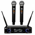 DNA Professional DVS2 - wireless microphone, 2 handheld transmitters + base unit (560&ndash;590 MHz)