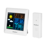 Nutiseadmed // Ilmajaamad // Bezprzewodowa stacja pogodowa z czujnkiem zewnetrznym (  kolorowy wyświetlacz)