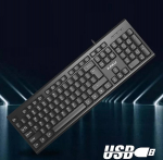 iKaku KSC-359 Wired Keyboard Black (ENG)