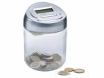 MONEY JAR WITH DIGITAL COUNTER