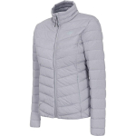 Women's jacket 4F cool light gray melange H4L21 KUDP003 27M S