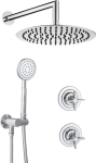 Concealed shower set