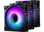 PHANTEKS M25 Gen2 PWM D-RGB Fan, 3-Pack - 140mm, black