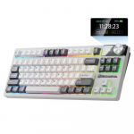 ROYAL KLUDGE S85 White Night, Cloud Switch, US