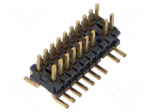 Connector: PCB to PCB | socket | male | PIN: 20 | FTR | vertical | SMT