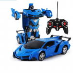 M&auml;nguala | PC | Konsoolid | Tarvikud // Raadio teel juhitavad m&auml;nguasjad ja tarvikud // Auto Robot 2w1 R/C Pilot Światło Dźwięk Drift Niebieski
