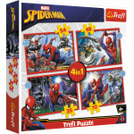 M&auml;nguala | PC | Konsoolid | Tarvikud // Harivad m&auml;nguasjad | Interaktiivsed | Loomingulised | Kunstilised // Puzzle - 4w1 (35, 48, 54, 70) - Bohaterski Spider-Man - Trefl 34384