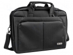 Laptop bag | GAZELLE | 15.6" | black | polyester | Dim: 430x90x320mm