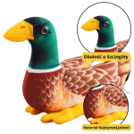 M&auml;nguala | PC | Konsoolid | Tarvikud // M&auml;nguasjad ja m&auml;ngud lastele // Pluszowa Maskotka Przytulanka Kaczka Brązowo Zielona 28cm