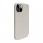 Back panel cover iLike Apple iPhone 14 Silicone plastic case Eco Print Design White