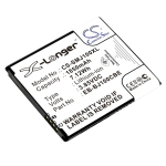 1850mAh for Samsung Galaxy J1,Galaxy J1 4G,SM-J100F,SM-J100FN,SM-J100M,SM-J100H,SM-J100D,SM-J100S,SM-J100DS,Galaxy J1 Duos