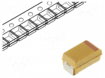 Capacitor: tantalum | 15uF | 50VDC | SMD | X | 2917 | &plusmn;10% | -55&divide;125&deg;C | T491