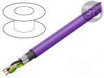 Wire | UNITRONIC&reg; BUS LD FD P | 2x2x0.25mm2 | stranded | Cu | violet