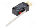 Microswitch SNAP ACTION | with lever | SPDT | 16A/250VAC | ON-(ON)