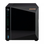Asustor DRIVESTOR 4 Pro Gen2 AS3304T V2 NAS Realtek RTD1619B 2 GB DDR4 ADM Black