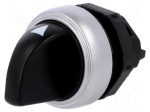 Switch: rotary | Stabl.pos: 2 | 22mm | black | Illumin: none | IP66 | Pos: 2