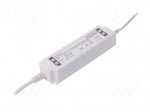 Power supply: switched-mode | LED | 36W | 12VDC | 3A | 220&divide;240VAC | IP67
