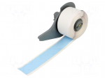Tape | 25.4mm | 15.24m | azure blue | self-adhesive | -40&divide;82&deg;C