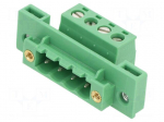 Connector: pluggable terminal block | socket | male | COMBICON M
