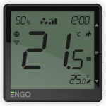 Fan Coil thermostat EFAN-230B Black WiFi, ENGO