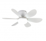 Trio Lund LED ceiling fan matt white R67462131 4017807643695