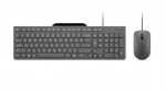 Lenovo 310 USB-A Wired Combo US English | Keyboard and Mouse Set | Wired | Mouse included | US English | Luna Grey